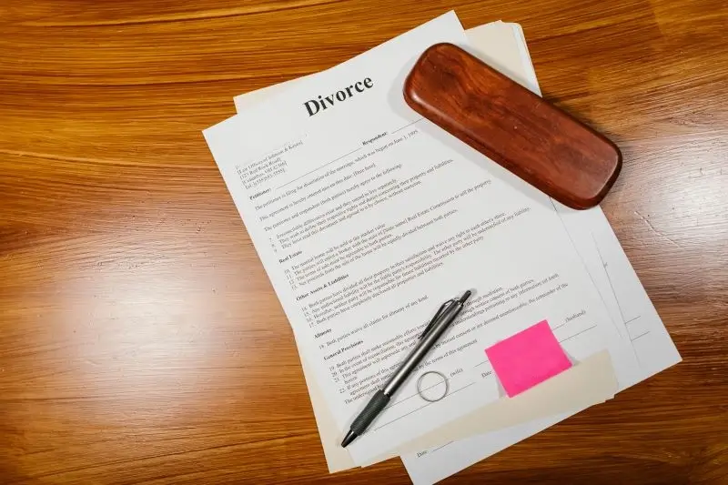 Contrat de divorce